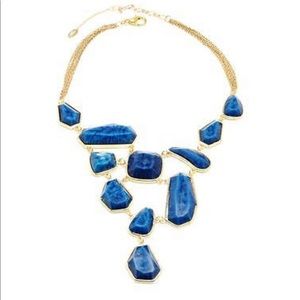 Amrita Singh blue bib necklace